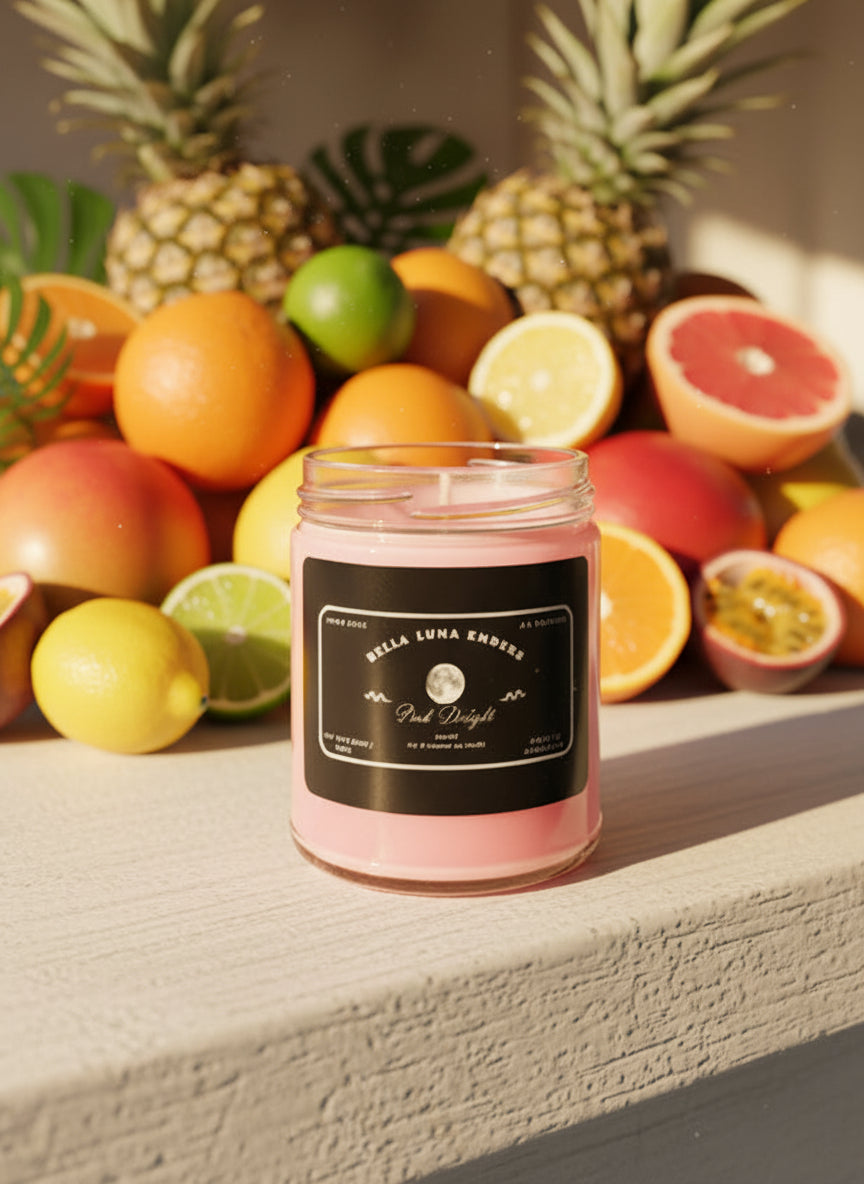 Pink Delight - Scented Candle