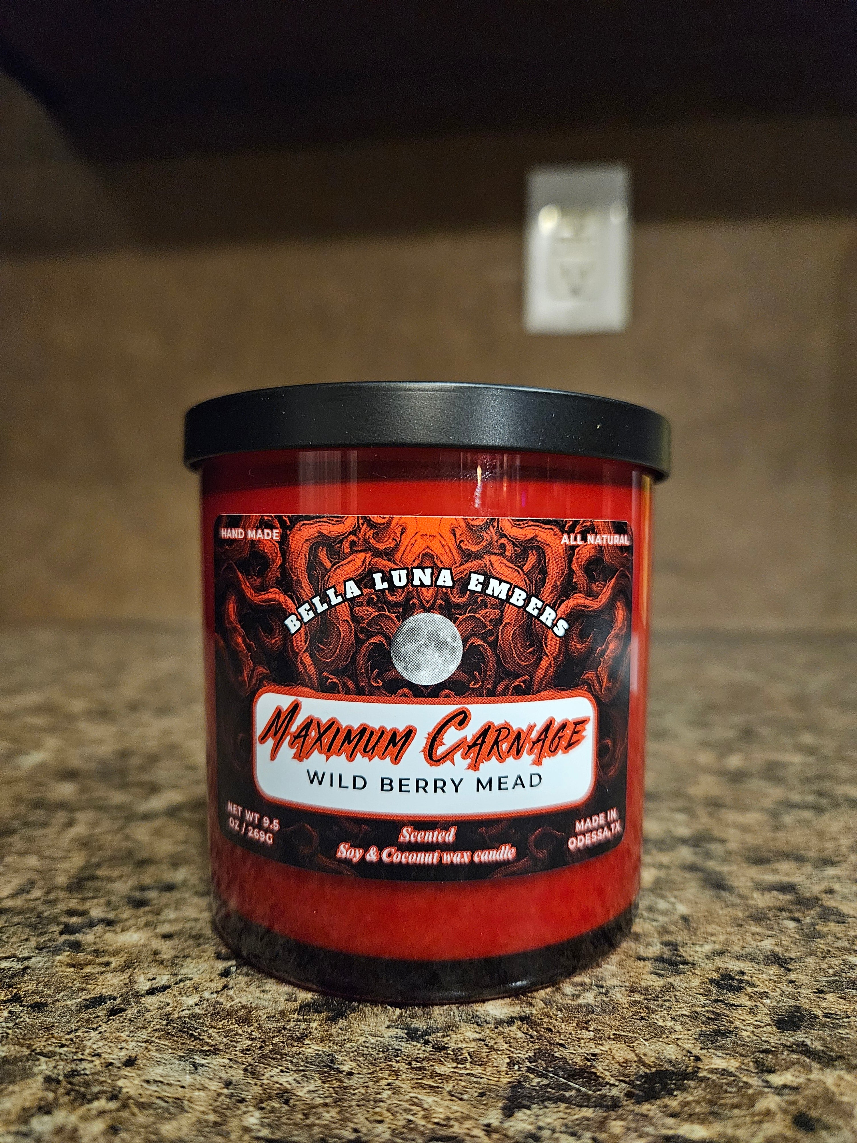 Maximum Carnage - 9.5 oz Candle